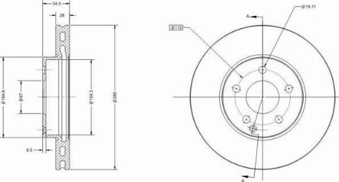 Remy RAD1279C - Тормозной диск avtokuzovplus.com.ua