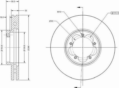 Remy RAD1370C - Тормозной диск avtokuzovplus.com.ua