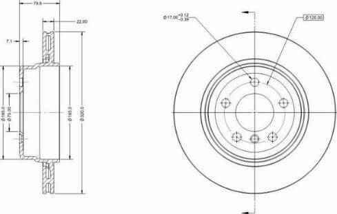 Remy RAD1422C - Тормозной диск avtokuzovplus.com.ua