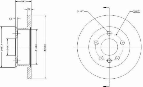 Remy RAD1440C - Тормозной диск autodnr.net