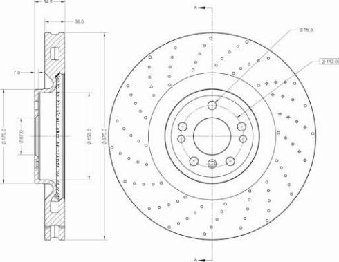 Remy RAD1812C - Тормозной диск avtokuzovplus.com.ua