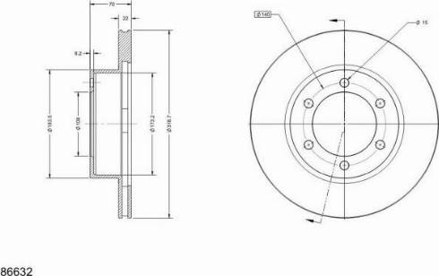 Remy RAD1956C - Тормозной диск avtokuzovplus.com.ua