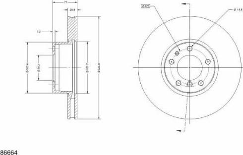 Remy RAD1999C - Тормозной диск avtokuzovplus.com.ua