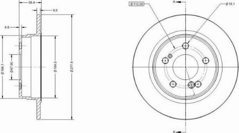 Remy RAD2028C - Тормозной диск avtokuzovplus.com.ua