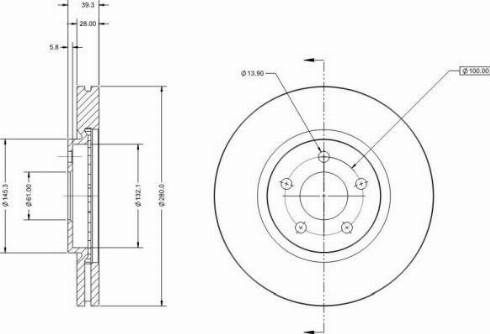 Remy RAD2114C - Тормозной диск autodnr.net