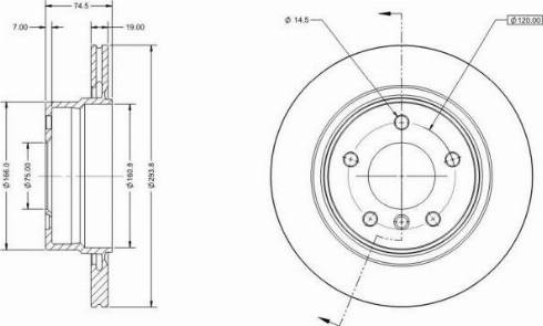 Remy RAD2126C - Тормозной диск avtokuzovplus.com.ua