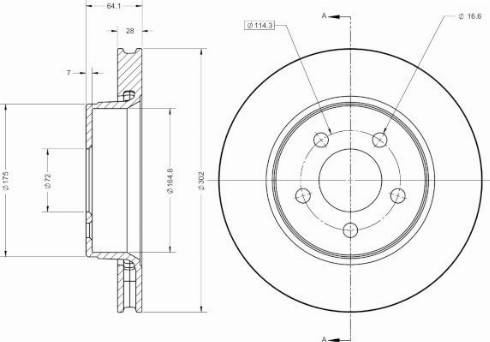 Remy RAD2378C - Тормозной диск avtokuzovplus.com.ua