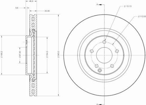 Remy RAD2699C - Тормозной диск avtokuzovplus.com.ua