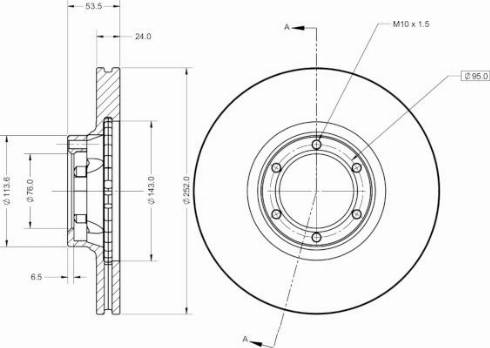 Remy RAD2739C - Тормозной диск avtokuzovplus.com.ua