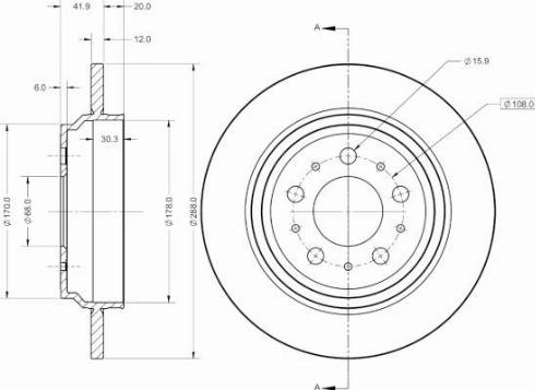 Remy RAD2751C - Тормозной диск avtokuzovplus.com.ua