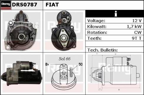 Remy RAS31898 - Стартер autocars.com.ua