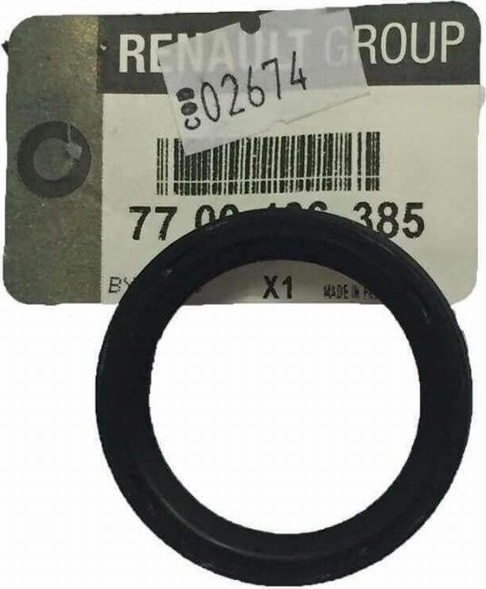 RENAULT 7700106385 - Уплотнительное кольцо, резьбовая пробка маслосливного отверстия avtokuzovplus.com.ua