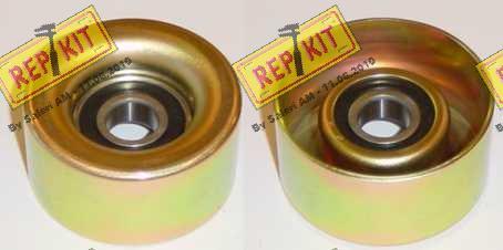 REPKIT RKT2243 - Паразитний / провідний ролик, поліклиновий ремінь autocars.com.ua