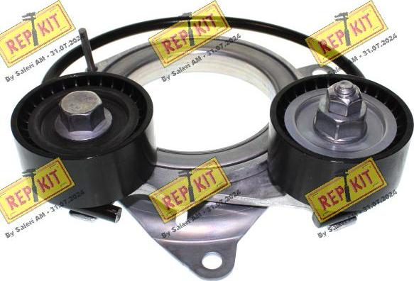 REPKIT RKT4033 - Натягувач ременя, клинові зуб. autocars.com.ua