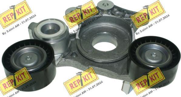 REPKIT RKT4034 - Натягувач ременя, клинові зуб. autocars.com.ua