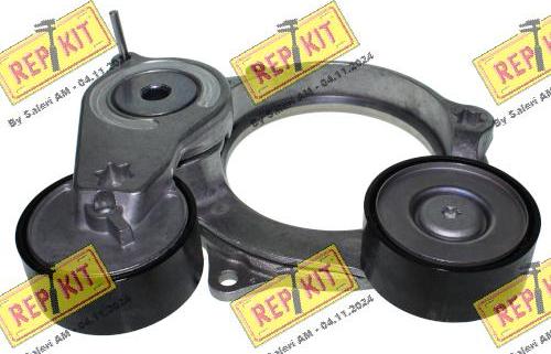 REPKIT RKT4044 - Натягувач ременя, клинові зуб. autocars.com.ua