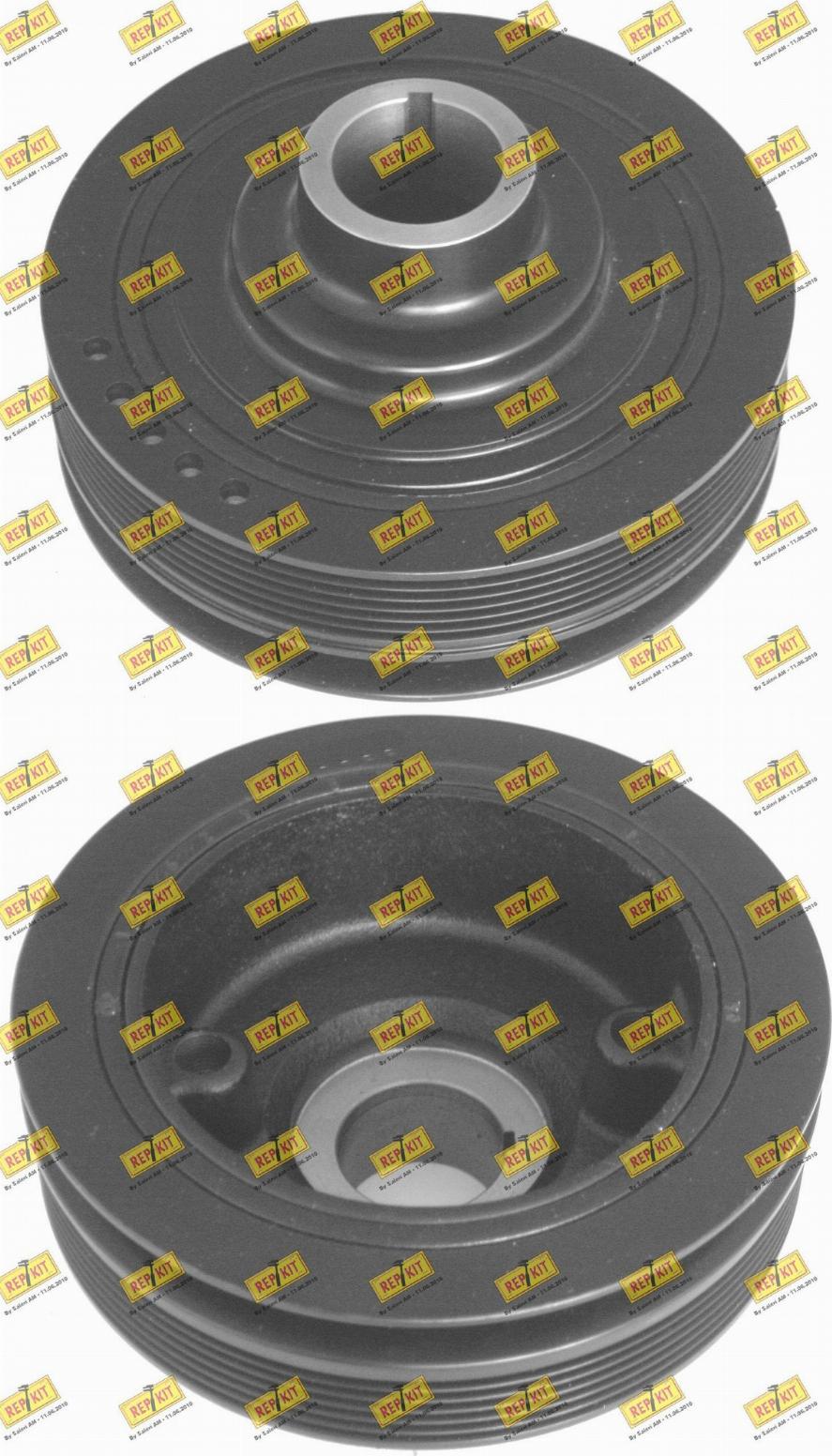 REPKIT RKT9153 - Ремінний шків, колінчастий вал autocars.com.ua