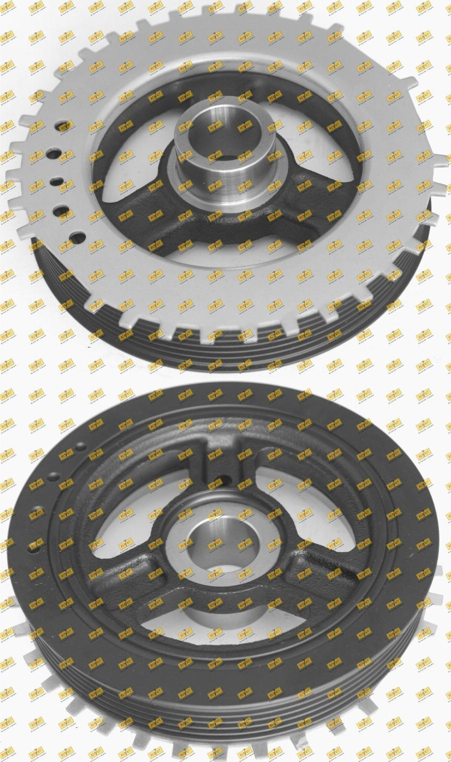 REPKIT RKT9198 - Ремінний шків, колінчастий вал autocars.com.ua