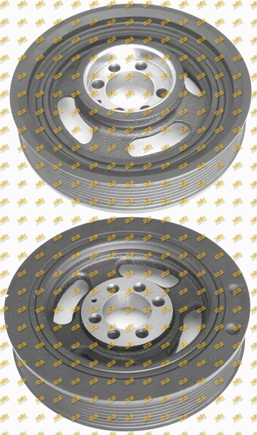 REPKIT RKT9201 - Ремінний шків, колінчастий вал autocars.com.ua