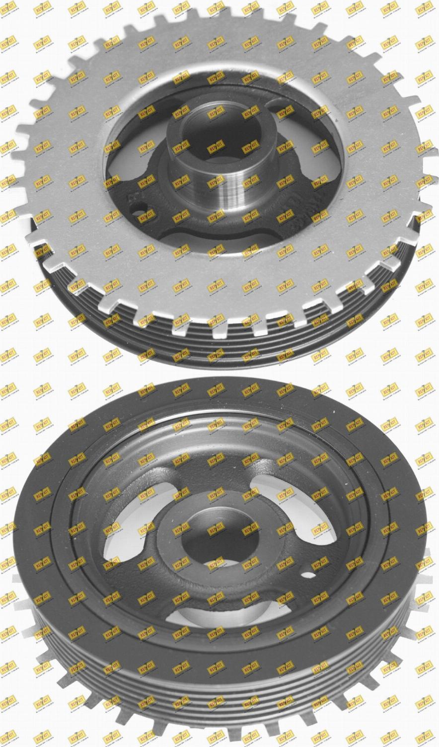 REPKIT RKT9204 - Ремінний шків, колінчастий вал autocars.com.ua