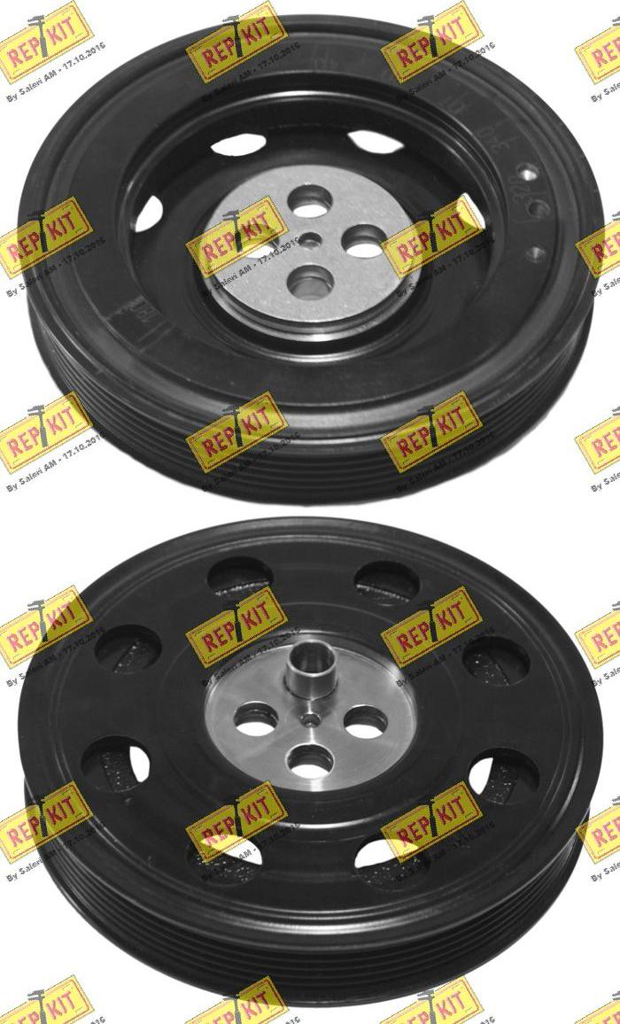 REPKIT RKT9337 - Ремінний шків, колінчастий вал autocars.com.ua