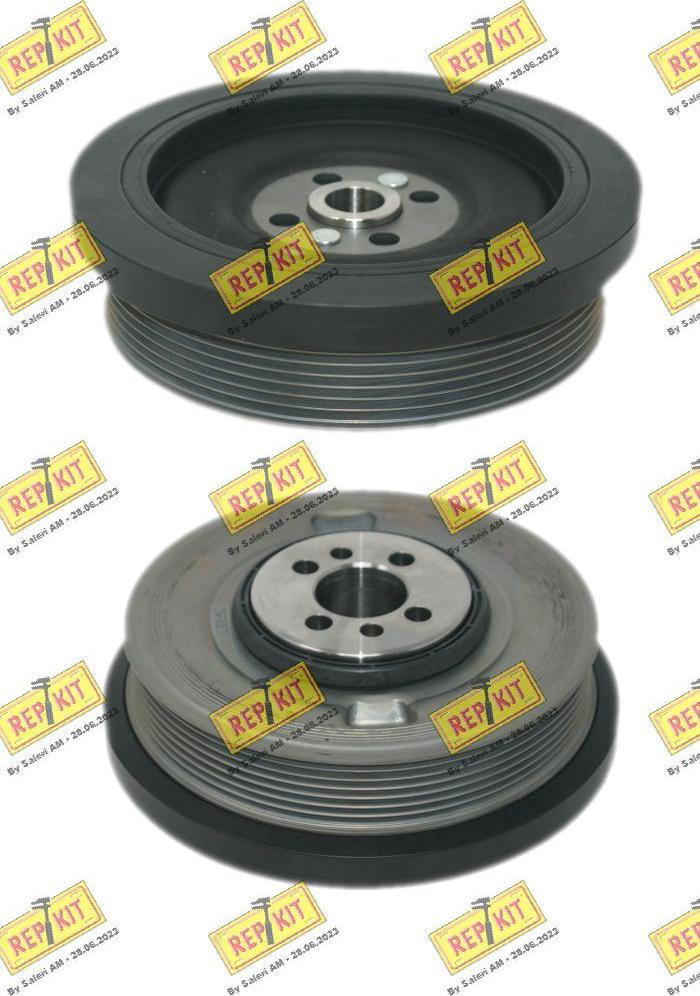 REPKIT RKT9382 - Ремінний шків, колінчастий вал autocars.com.ua