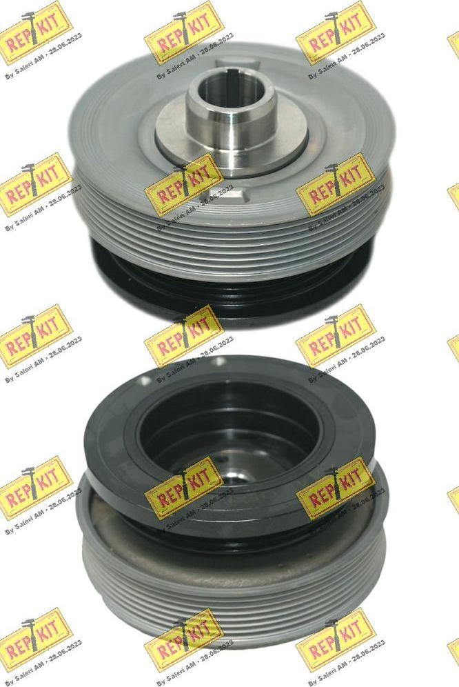 REPKIT RKT9384 - Ремінний шків, колінчастий вал autocars.com.ua