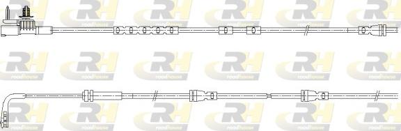 Roadhouse 001186 - Сигналізатор, знос гальмівних колодок autocars.com.ua