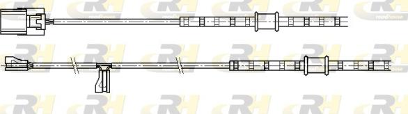 Roadhouse 001207 - Сигнализатор, износ тормозных колодок autodnr.net