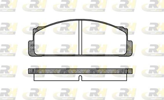 Roadhouse 2022.20 - Гальмівні колодки, дискові гальма autocars.com.ua