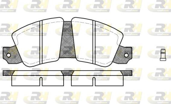 Roadhouse 2023.02 - Гальмівні колодки, дискові гальма autocars.com.ua