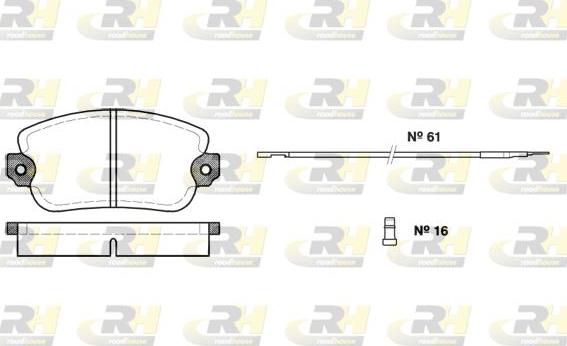 Roadhouse 2024.02 - Гальмівні колодки, дискові гальма autocars.com.ua