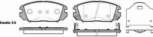 Alpha Brakes HKP-HY-517 - Гальмівні колодки, дискові гальма autocars.com.ua