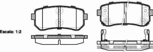 Alpha Brakes HKT-KA-311 - Гальмівні колодки, дискові гальма autocars.com.ua