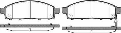 Alpha Brakes HKP-MS-046 - Тормозные колодки, дисковые, комплект autodnr.net