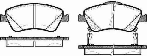 Alpha Brakes HKP-TY-131 - Гальмівні колодки, дискові гальма autocars.com.ua