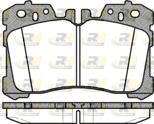 Roadhouse 21320.00 - Гальмівні колодки, дискові гальма autocars.com.ua