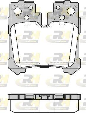 Roadhouse 21321.20 - Гальмівні колодки, дискові гальма autocars.com.ua