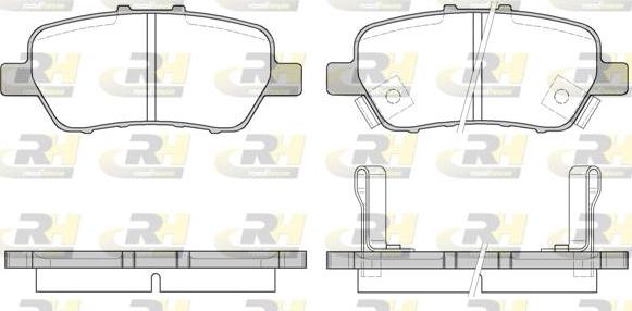 Roadhouse 21330.02 - Тормозные колодки, дисковые, комплект avtokuzovplus.com.ua