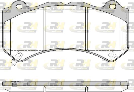 Roadhouse 21376.04 - Гальмівні колодки, дискові гальма autocars.com.ua