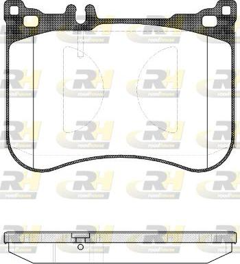 Roadhouse 21534.00 - Тормозные колодки, дисковые, комплект avtokuzovplus.com.ua