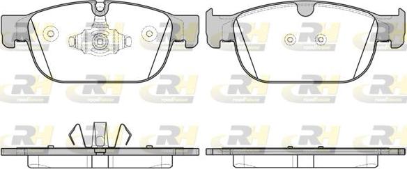 Roadhouse 21696.00 - Тормозные колодки, дисковые, комплект autodnr.net