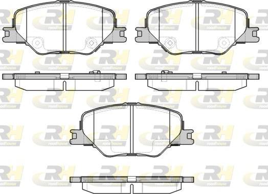 Roadhouse 21795.02 - Гальмівні колодки, дискові гальма autocars.com.ua