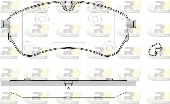 Roadhouse 21830.00 - Тормозные колодки, дисковые, комплект avtokuzovplus.com.ua