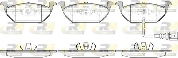 Roadhouse 2633.31 - Гальмівні колодки, дискові гальма autocars.com.ua