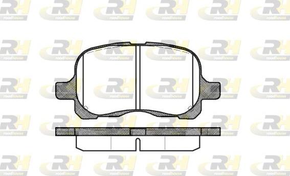 Roadhouse 2652.00 - Колодки торм.дисковые autodnr.net