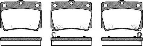 Alpha Brakes HKT-MS-011 - Гальмівні колодки, дискові гальма autocars.com.ua