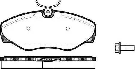 Alpha Brakes HKP-RE-016 - Гальмівні колодки, дискові гальма autocars.com.ua