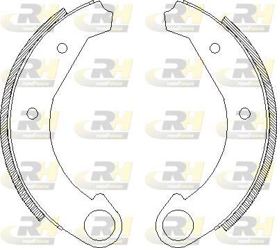 Roadhouse 4005.00 - Гальмівні колодки autocars.com.ua