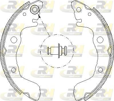 Roadhouse 4009.00 - Гальмівні колодки autocars.com.ua